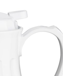 Olympia Insulated Swirl Jug White 0-5Ltr (CH118)