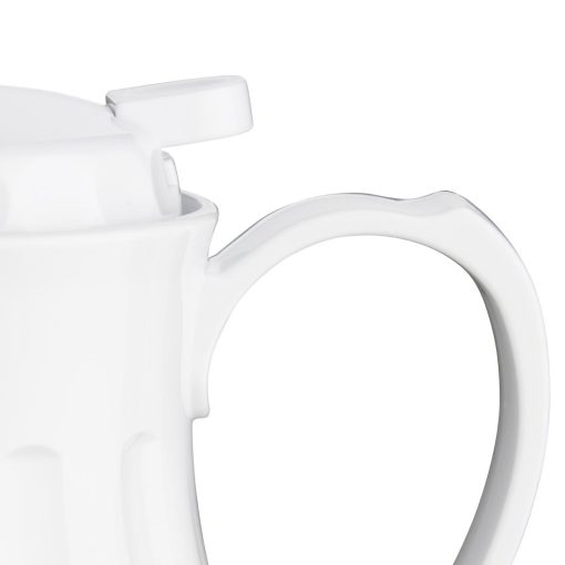 Olympia Insulated Swirl Jug White 0-5Ltr (CH118)