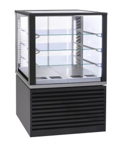 Roller Grill Panoramic Refrigerated Display Cabinet FSC800 Black (CH131)