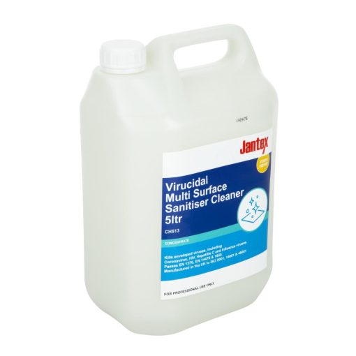 Jantex Virucidal Surface Sanitiser Concentrate 5Ltr (CH513)