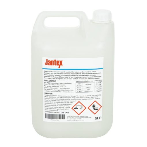 Jantex Virucidal Surface Sanitiser Concentrate 5Ltr (CH513)