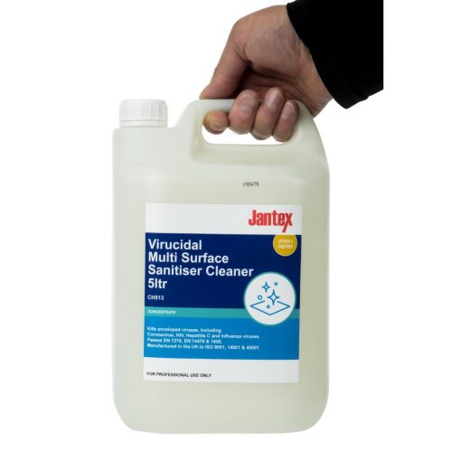 Jantex Virucidal Surface Sanitiser Concentrate 5Ltr (CH513)