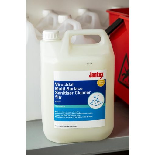 Jantex Virucidal Surface Sanitiser Concentrate 5Ltr (CH513)