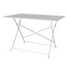 Bolero Pavement Style Folding Table Grey 1100mm x 700mm (CH969)