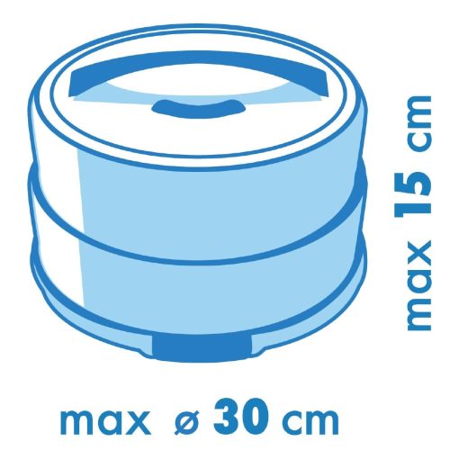 Metaltex Adjustable Cake Carrier 30cm (CJ113)