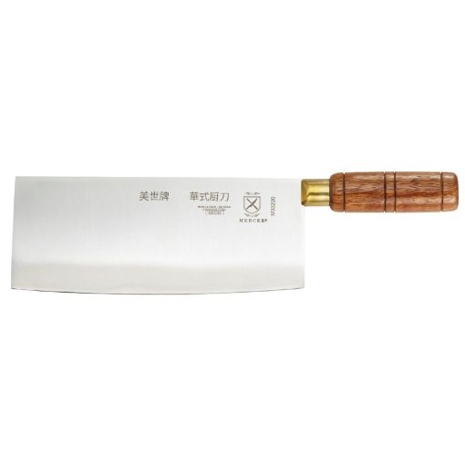 Mercer Culinary Chinese Chef Knife 8 Wood Handle (CJ489)