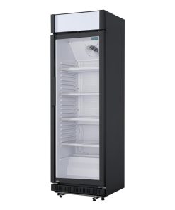 Nisbets Essentials Upright Display Cooler with Light Box 346Ltr (CJ794)