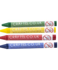 Craftis Childrens Round Crayons Pack 200 (CK035)