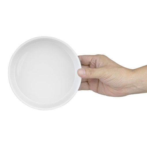 Olympia Whiteware Flat Walled Bowl - 152mm 6 Box of 6 (CK070)