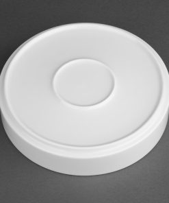 Olympia Whiteware Flat Walled Bowl - 215mm 8 1-2 Box of 4 (CK071)