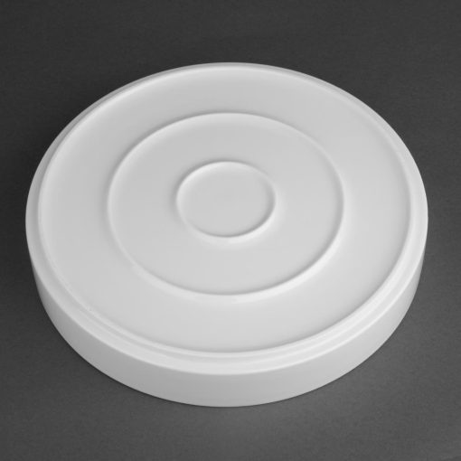 Olympia Whiteware Flat Walled Bowl - 270mm 10 2-3 Box of 4 (CK072)