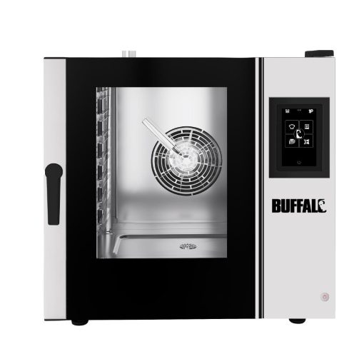 Buffalo Smart Touchscreen Combi Oven 7 x GN 1-1 (CK079)