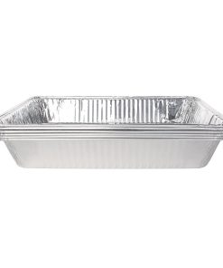 Fiesta Recyclable Foil 1-1 Gastronorm Containers Pack of 5 (CP512)