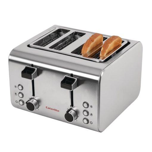 Caterlite 4 Slot Stainless Steel Toaster (CP929)