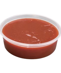 Fiesta Recyclable Plastic Microwavable Deli Pots 50ml - 1-75oz Pack of 100 (CT285)