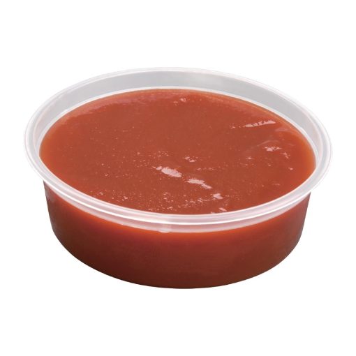 Fiesta Recyclable Plastic Microwavable Deli Pots 50ml - 1-75oz Pack of 100 (CT285)