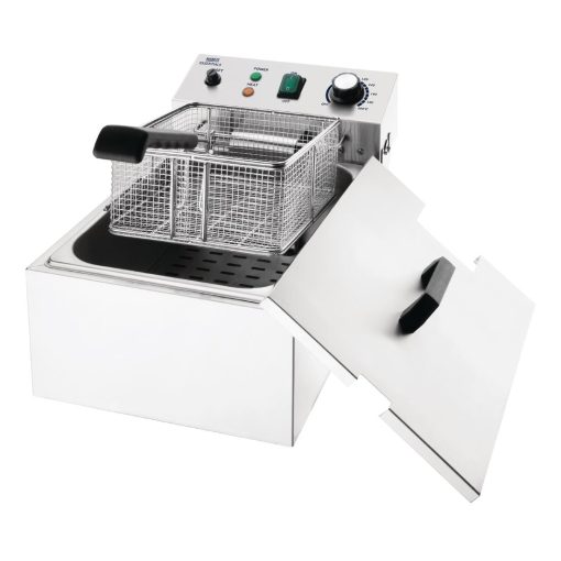 Nisbets Essentials Single Tank Electric Fryer (CT956)