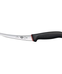 Victorinox Dual Grip Boning Knife Curved Narrow Flexi Blade 15cm (CU012)