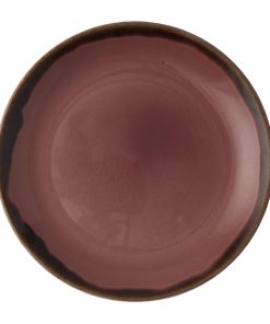 Dudson Harvest Plum Coupe Plate 8-67 inch Box 12 (CU032)