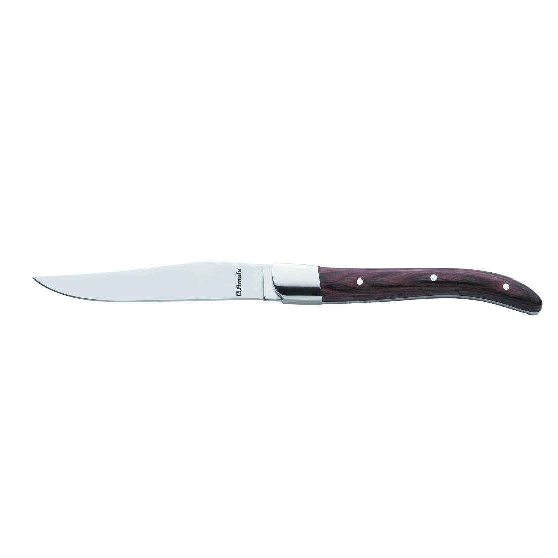 Amefa Royal Steak Knife Rosewood (CU065)