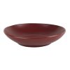 Olympia Build A Bowl Red Flat Bowl - 250x45mm Box 4 (CU124)