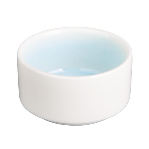 Olympia Fondant Dipping Dish Aqua - 70mm 2 3-4 Box 12 (CU177)