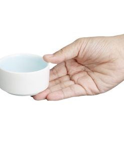 Olympia Fondant Dipping Dish Aqua - 70mm 2 3-4 Box 12 (CU177)