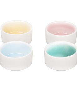 Olympia Fondant Dipping Dish Aqua - 70mm 2 3-4 Box 12 (CU177)