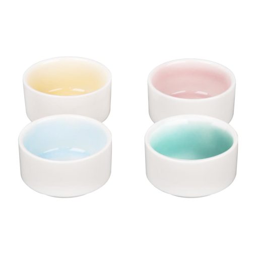 Olympia Fondant Dipping Dish Aqua - 70mm 2 3-4 Box 12 (CU177)