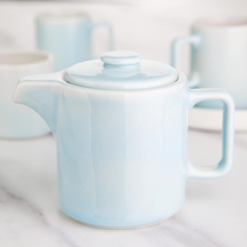 Olympia Fondant Tea Pot Aqua - 450ml 15-2fl oz Box 2 (CU181)