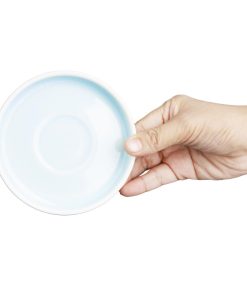 Olympia Fondant Saucer Aqua - 115mm 4 1-2 for CU182 Box 6 (CU183)