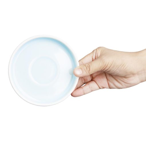 Olympia Fondant Saucer Aqua - 115mm 4 1-2 for CU182 Box 6 (CU183)