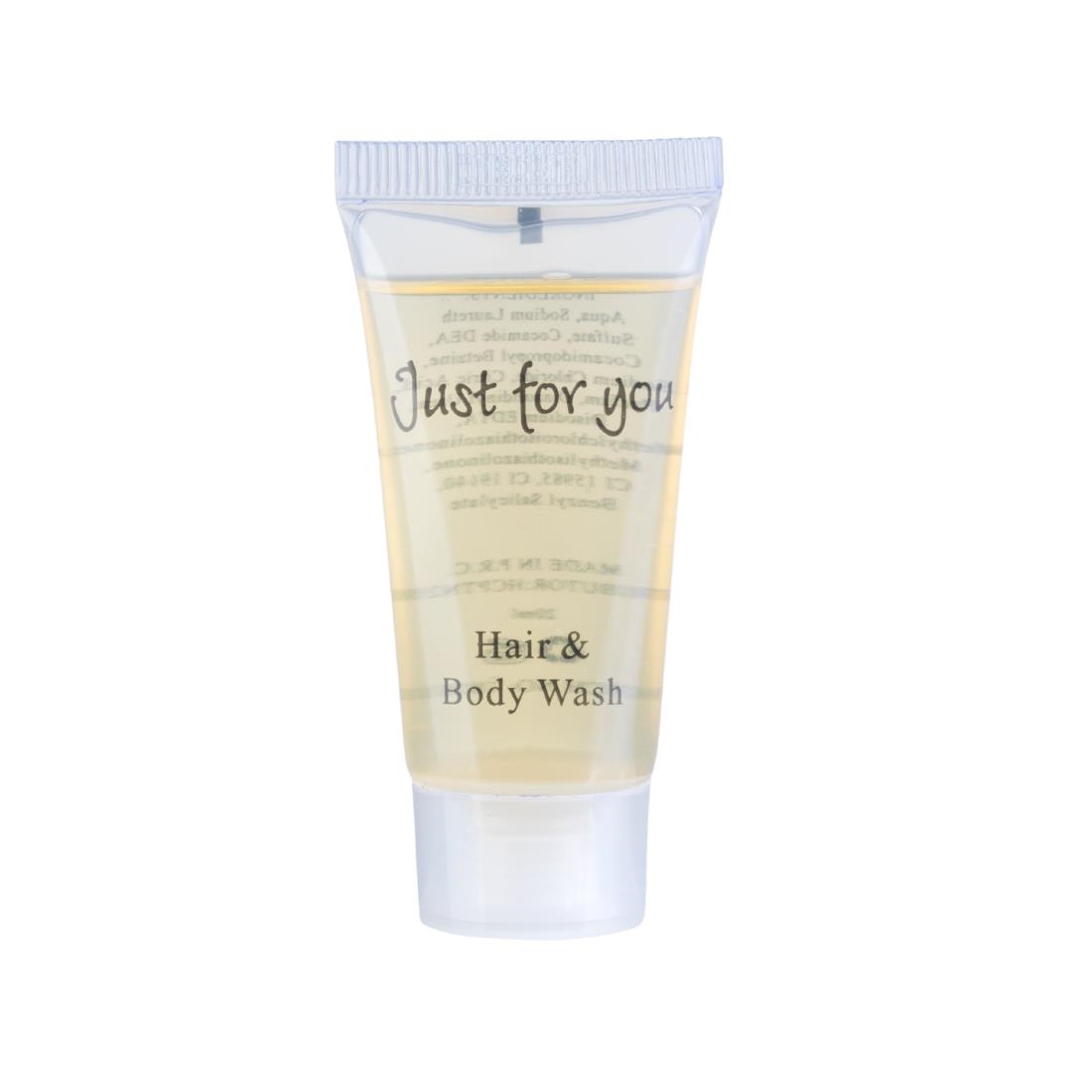 Just For You Hair and Body Wash 20ml Pack of 100 (CU210)