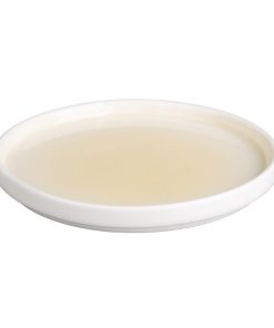 Olympia Fondant Plate Lemon - 152mm 6 Box 6 (CU411)