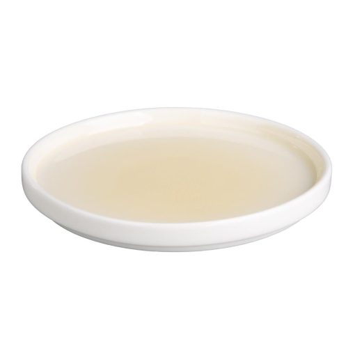 Olympia Fondant Plate Lemon - 152mm 6 Box 6 (CU411)