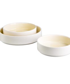 Olympia Fondant Bowl Lemon - 215mm 8 1-2 Box 4 (CU414)