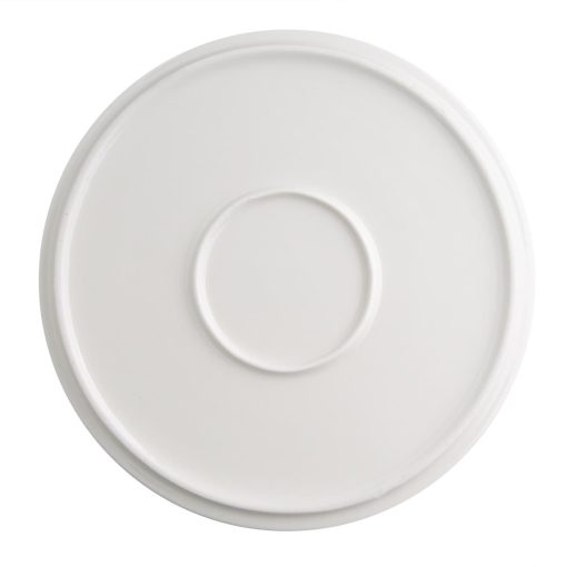 Olympia Fondant Plate Lemon - 215mm 8 1-2 Box 6 (CU415)