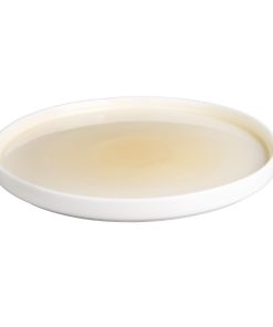 Olympia Fondant Plate Lemon - 270mm 10 2-3 Box 4 (CU416)