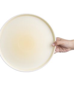 Olympia Fondant Plate Lemon - 270mm 10 2-3 Box 4 (CU416)