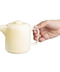 Olympia Fondant Tea Pot Lemon - 450ml 15-2fl oz Box 2 (CU421)