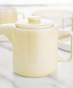 Olympia Fondant Tea Pot Lemon - 450ml 15-2fl oz Box 2 (CU421)