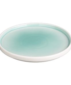 Olympia Fondant Plate Mint - 215mm 8 1-2 Box 6 (CU433)