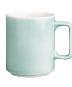 Olympia Fondant Mug Mint - 340ml 11-5fl oz Box 6 (CU436)