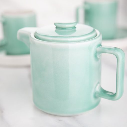 Olympia Fondant Tea Pot Mint - 450ml 15-2fl oz Box 2 (CU439)