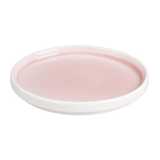 Olympia Fondant Plate Pink - 152mm 6 Box 6 (CU447)