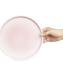 Olympia Fondant Plate Pink - 215mm 8 1-2 Box 6 (CU451)