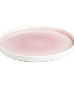 Olympia Fondant Plate Pink - 270mm 10 2-3 Box 4 (CU452)