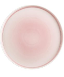 Olympia Fondant Plate Pink - 270mm 10 2-3 Box 4 (CU452)