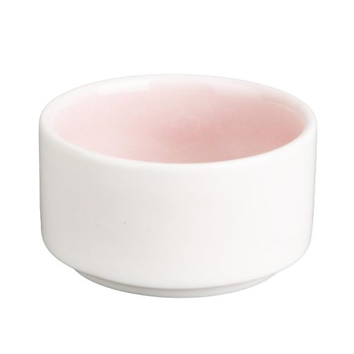 Olympia Fondant Dipping Dish Pink - 70mm 2 3-4 Box 12 (CU453)