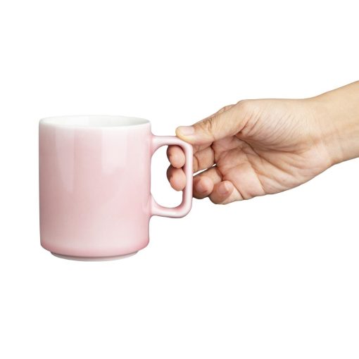 Olympia Fondant Mug Pink - 340ml 11-5fl oz Box 6 (CU454)